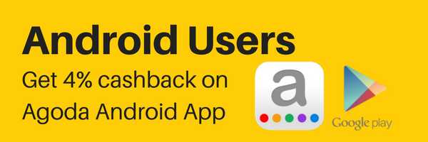 Agoda Android App Cashback